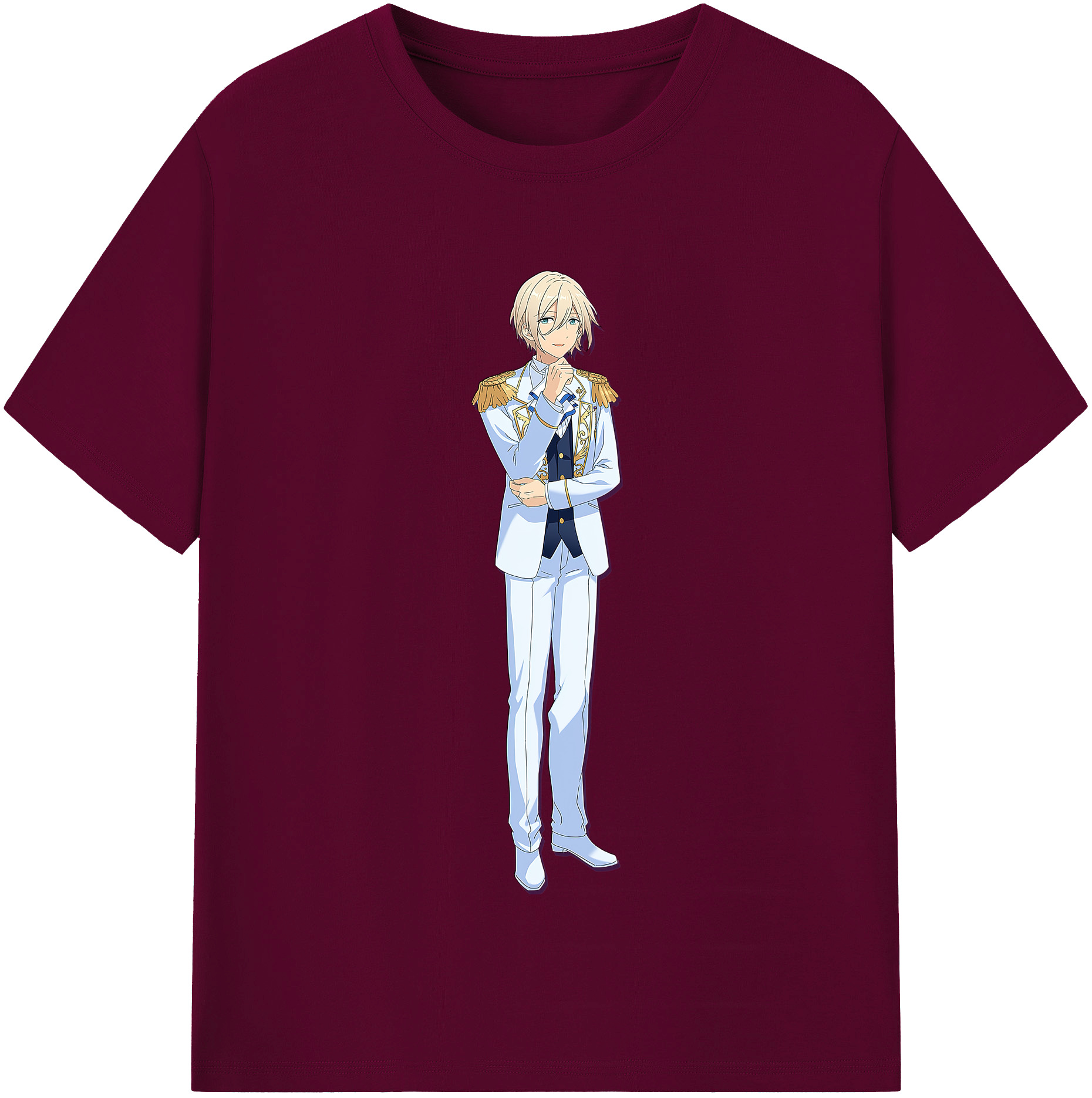 （画像用） あんさんぶるスターズ! Ensemble Stars レディースカジュアルプリントTシャツ（綿100％）